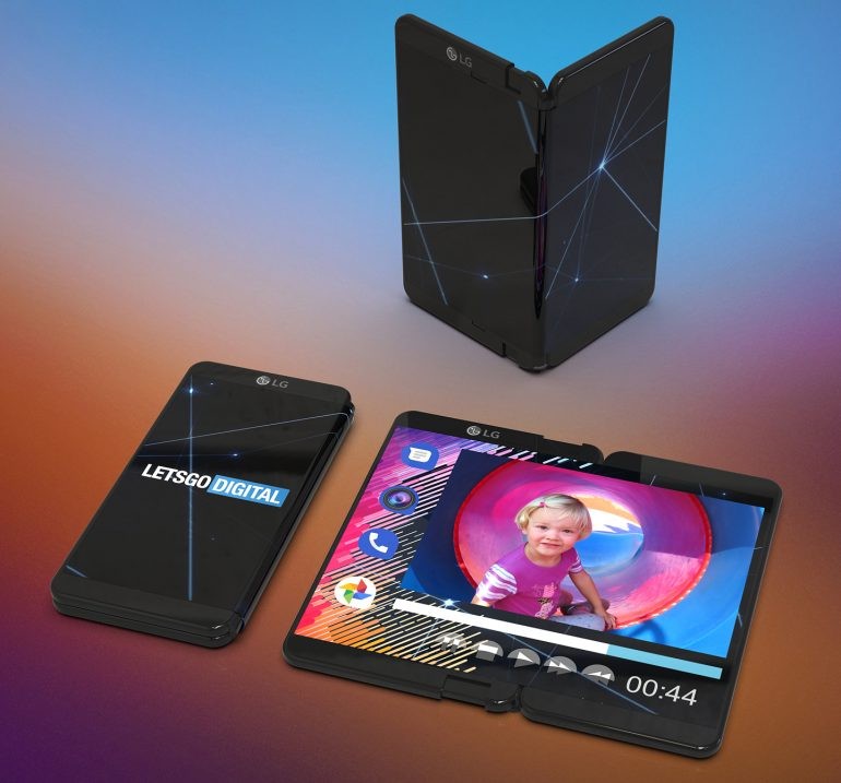 Ingenious LG patent shows us what its foldable phone might