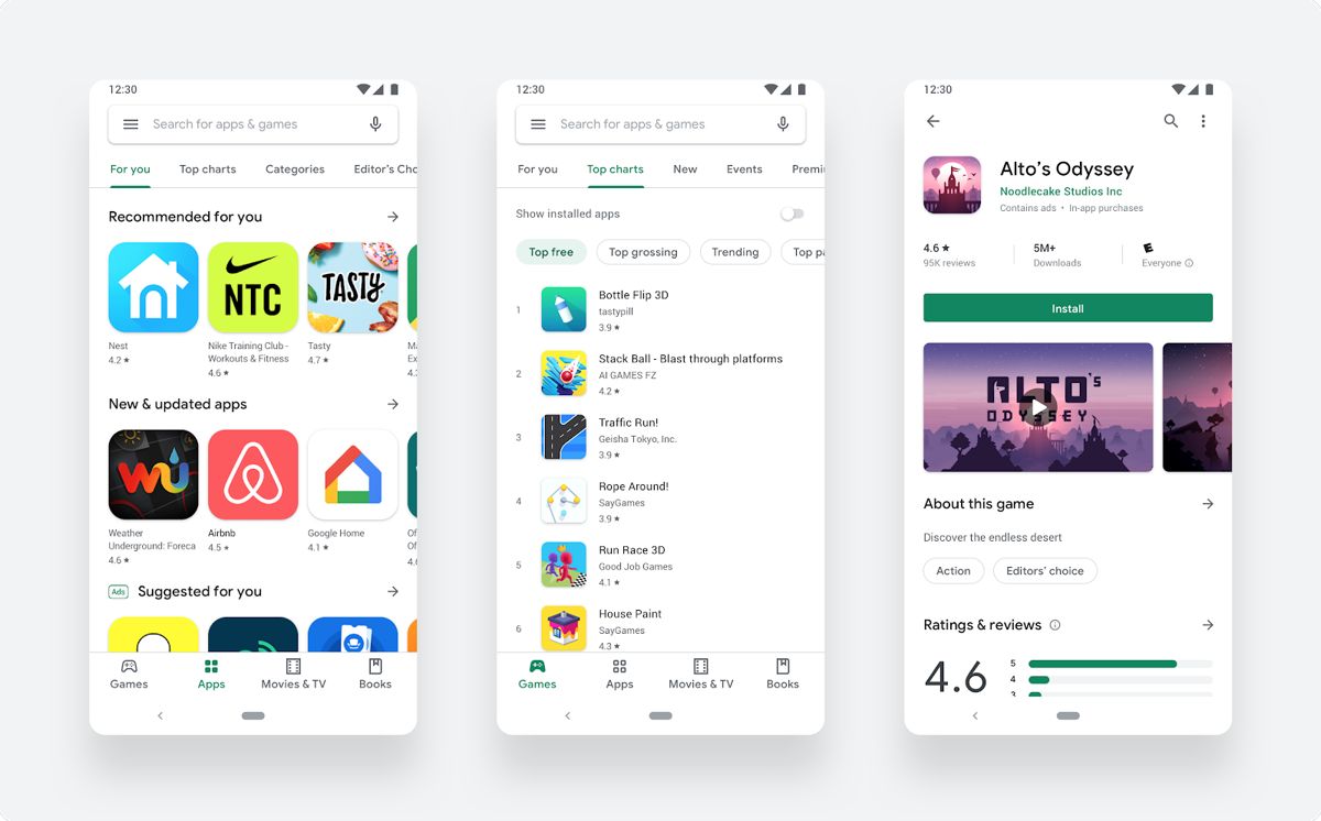The new Google Play Store design will make it easier to browse apps