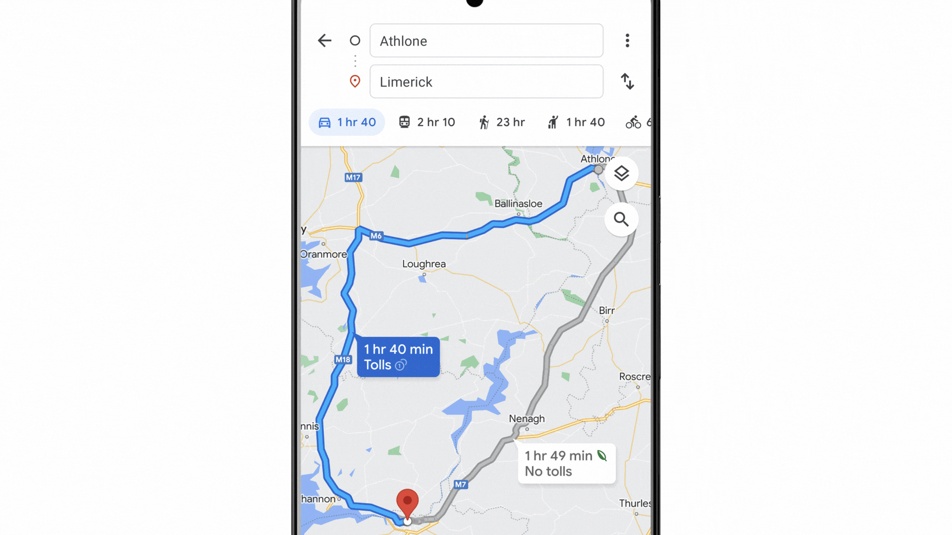 Google Maps’ ecofriendly navigation can now be adjusted according to your vehicle type Phandroid