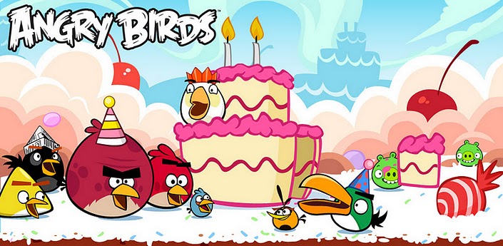 Rovio Has TwoYear Angry Birds Celebration With BirthdayThemed Update