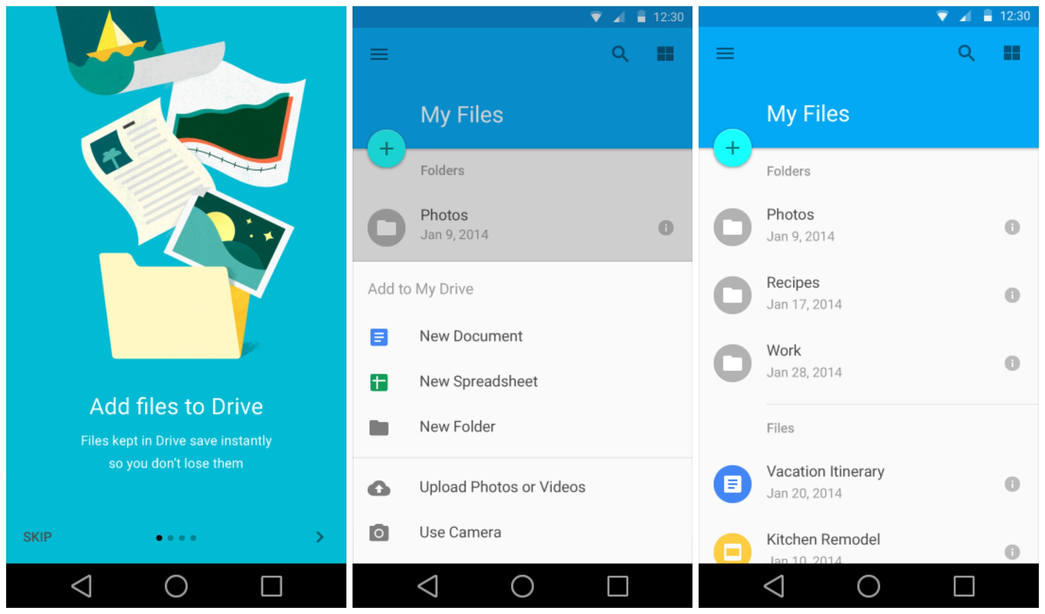 Sneak peek at Android L�s redesigned Settings, Gmail, YouTube, Calendar