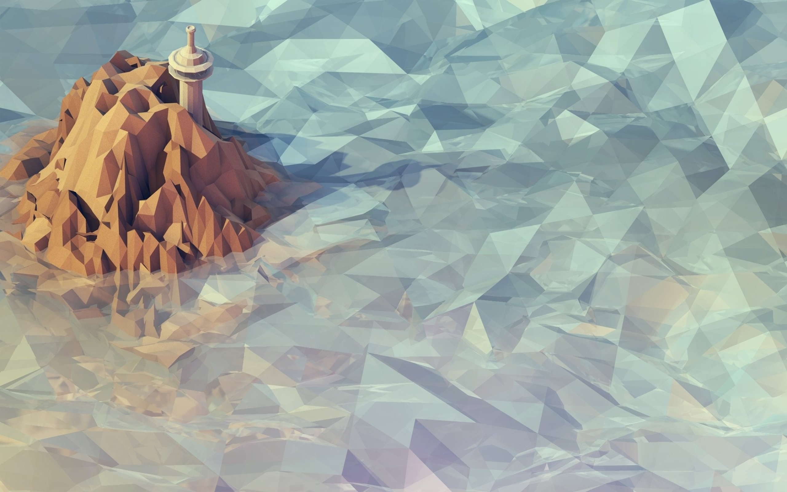 Android Wallpaper Low Poly Art