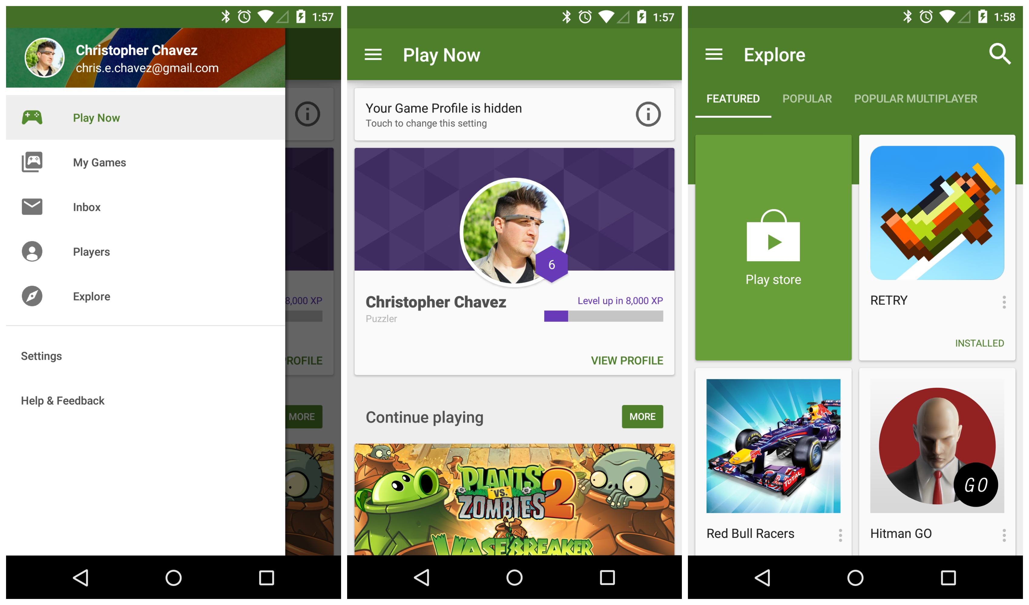 AndroiDreamer Google Docs and Google Play Games also receiving