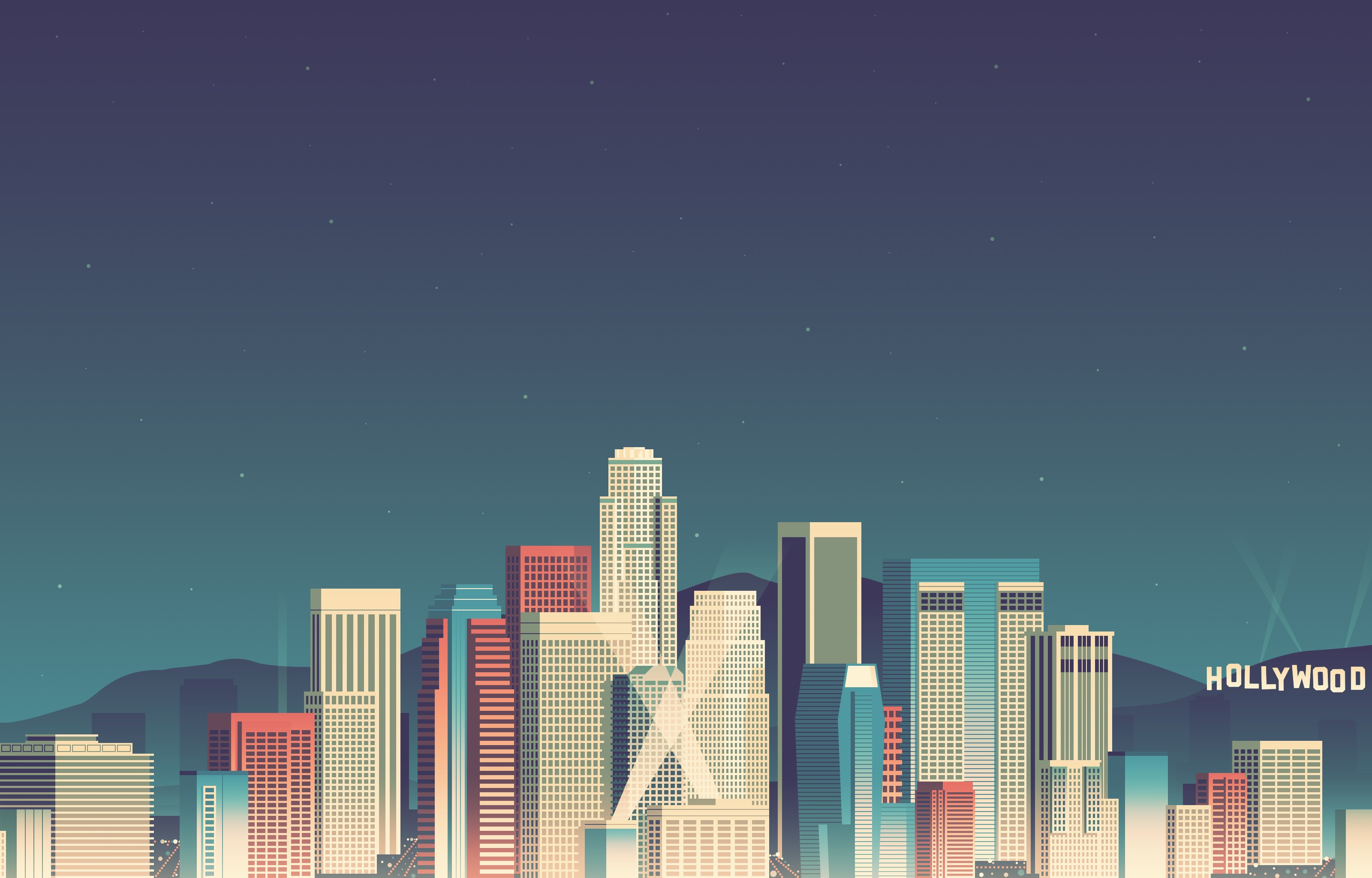 Android Wallpaper 8Bit Landscapes