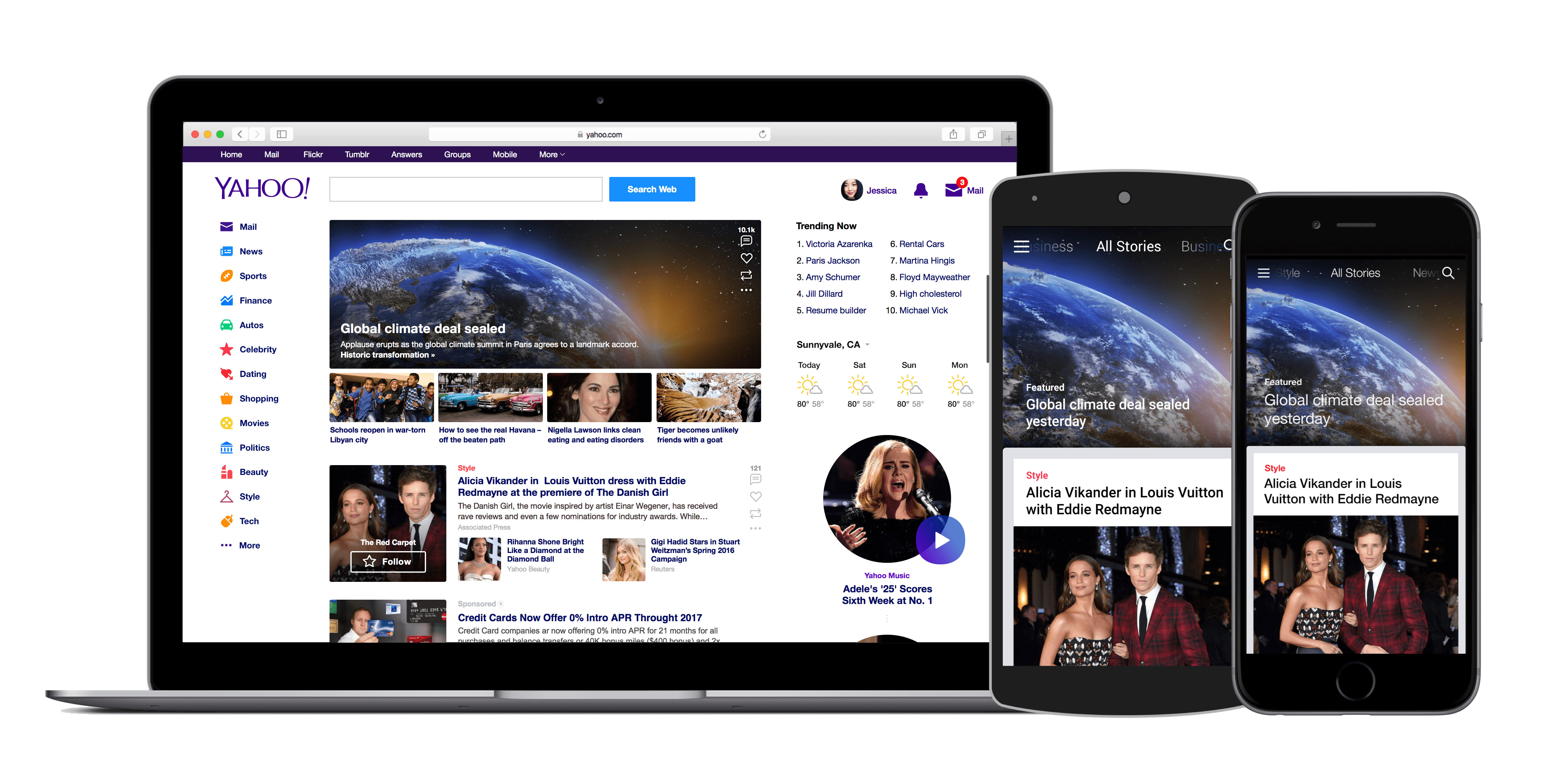 Yahoo News update brings a more personalized news portal to your phone