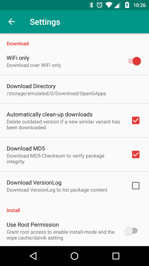 Use this app to easily update GApps on your custom ROMs
