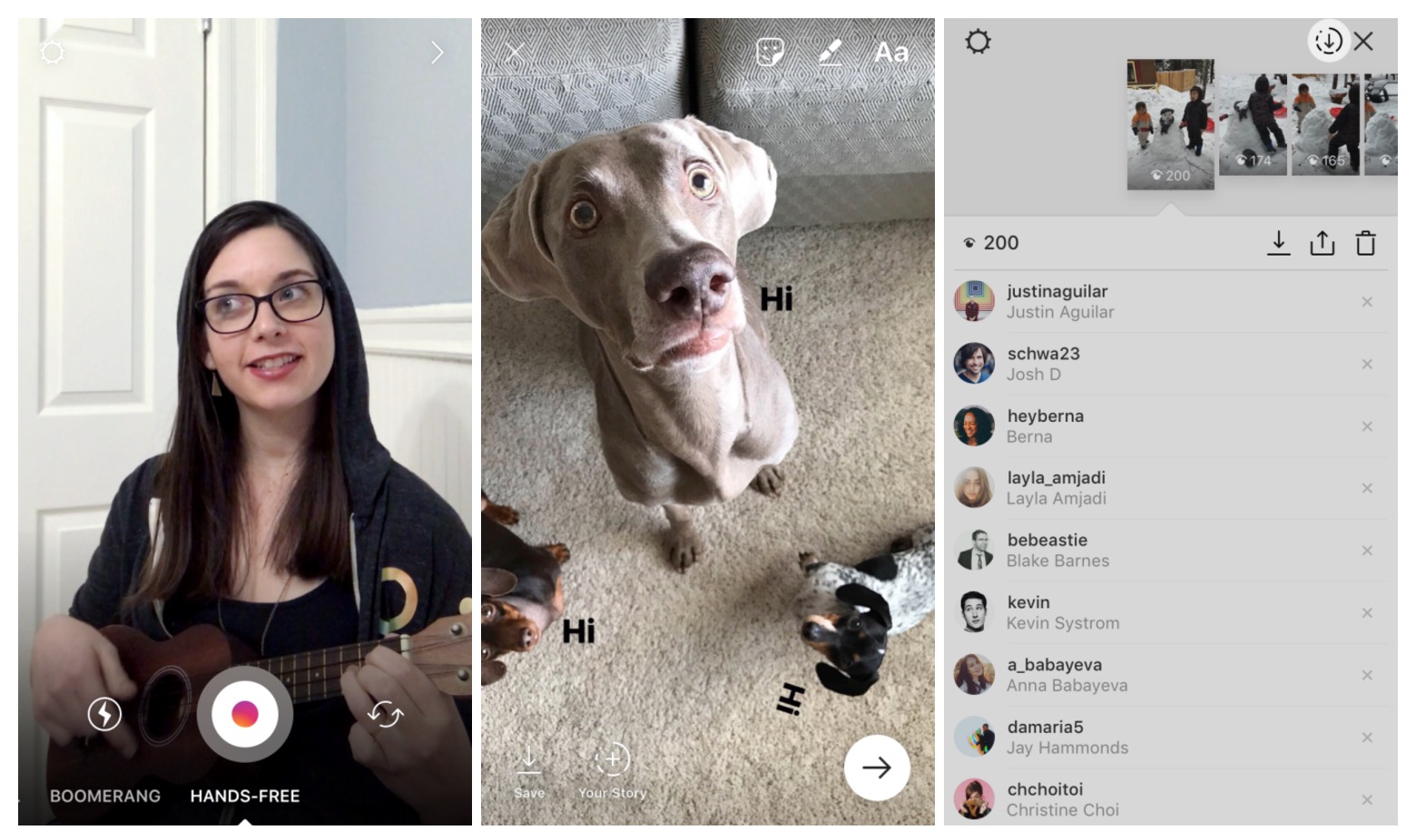 Instagram adds stickers and more Snapchat features
