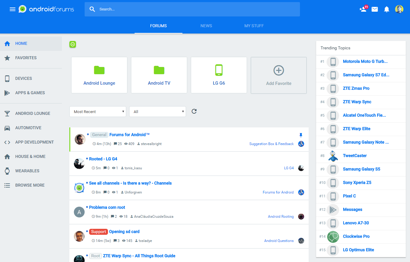 to the new Android Forums and Forums app!