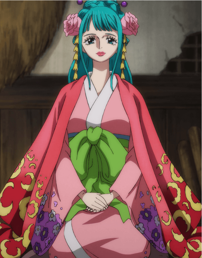 Oda erklärt, warum Robin und Nami in Kimonos kleine Brüste haben