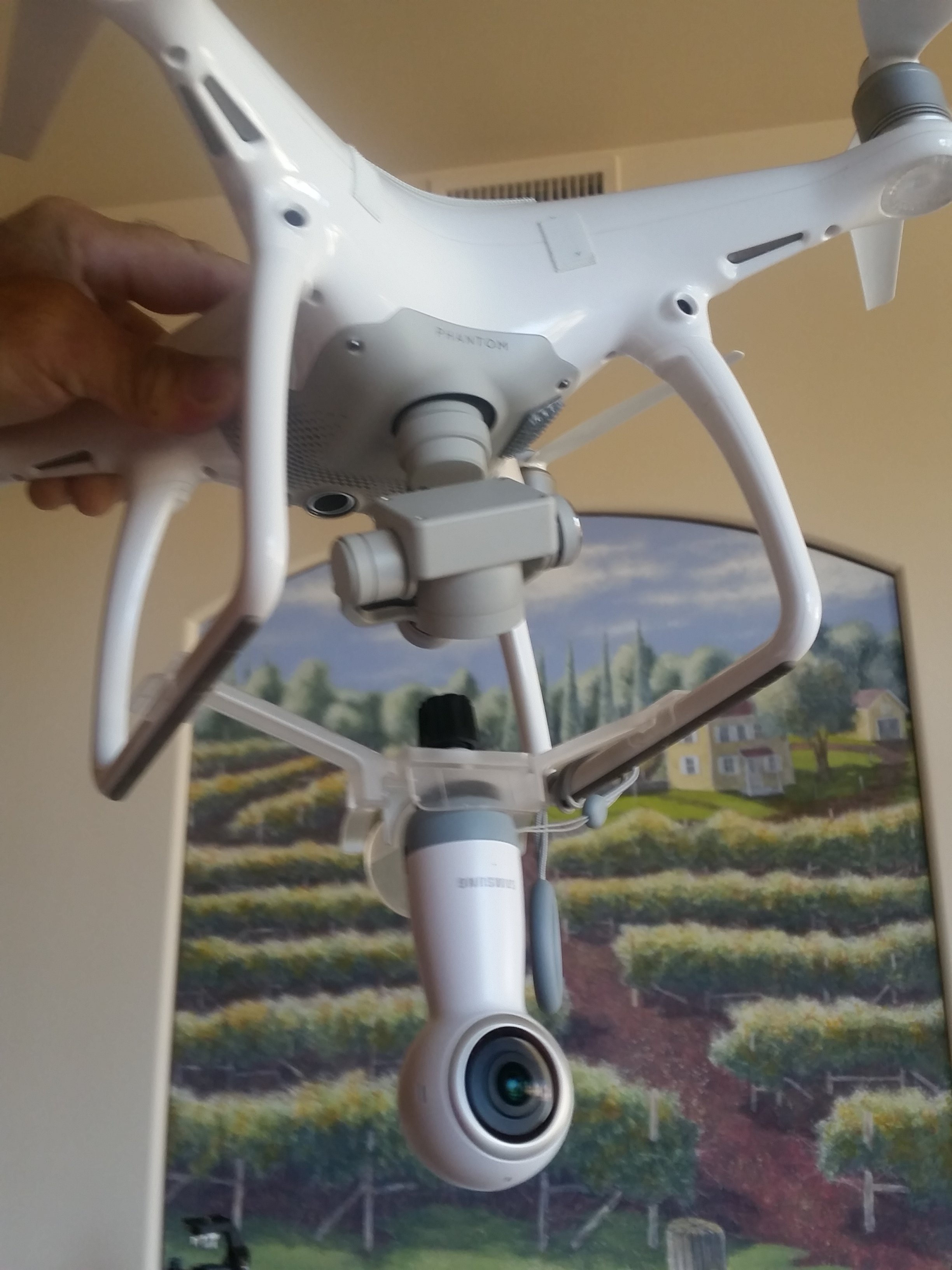 Mounting the Gear 360 Camera to a Phantom DJI Phantom Drone Forum