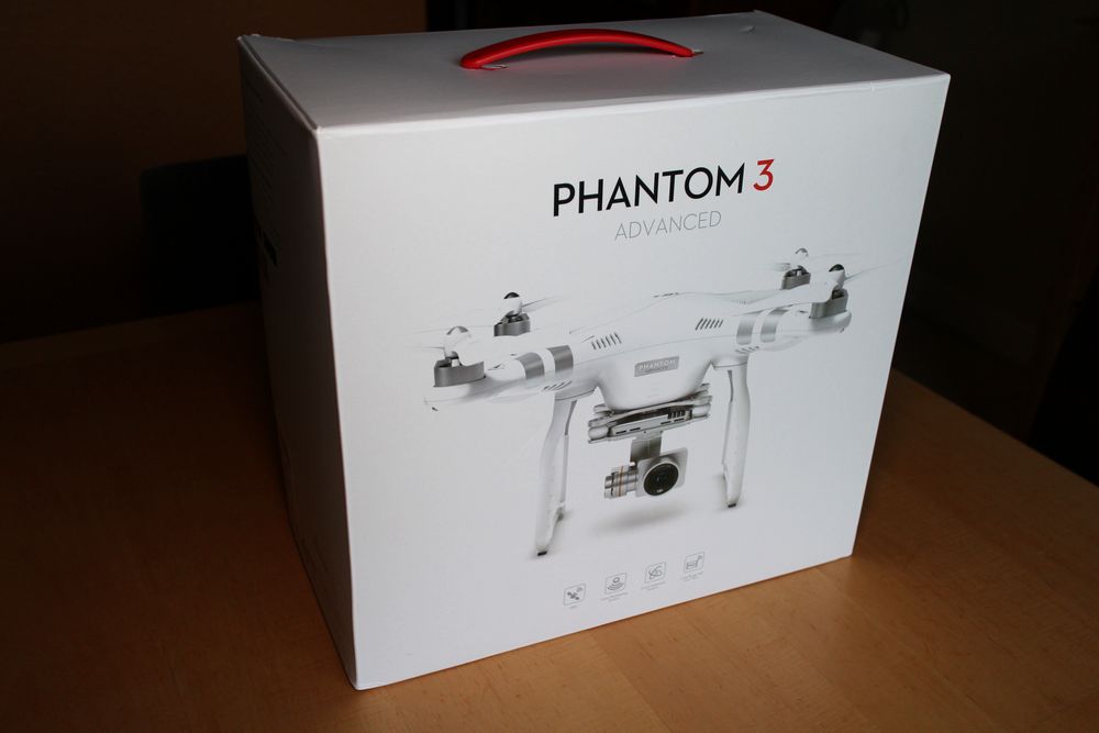 DJI Phantom 3 Advanced drone only w/ charger, props, box - $225 | DJI