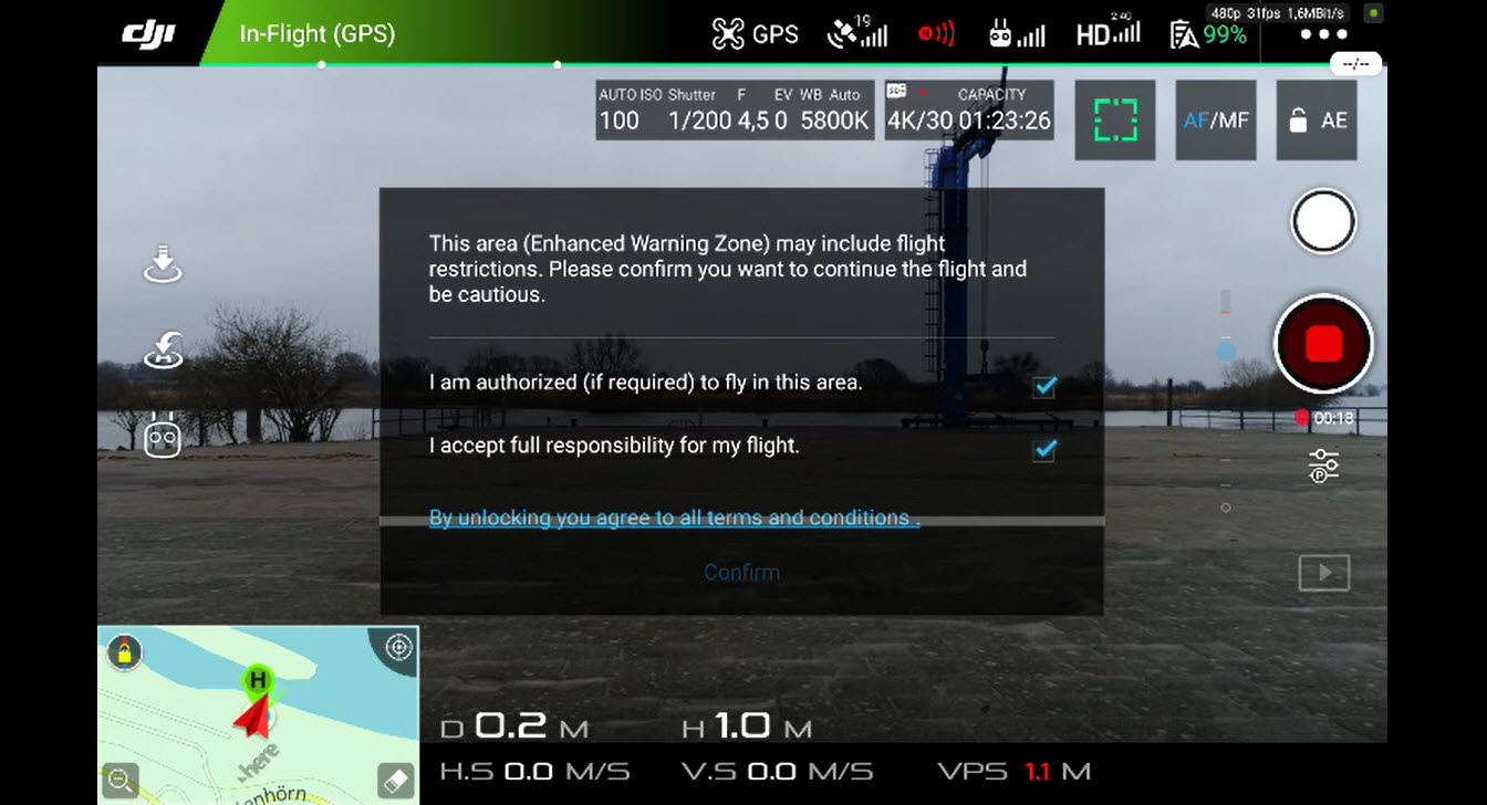 Go app reports restricted area but Airmap and B4UFLY do not Page 2