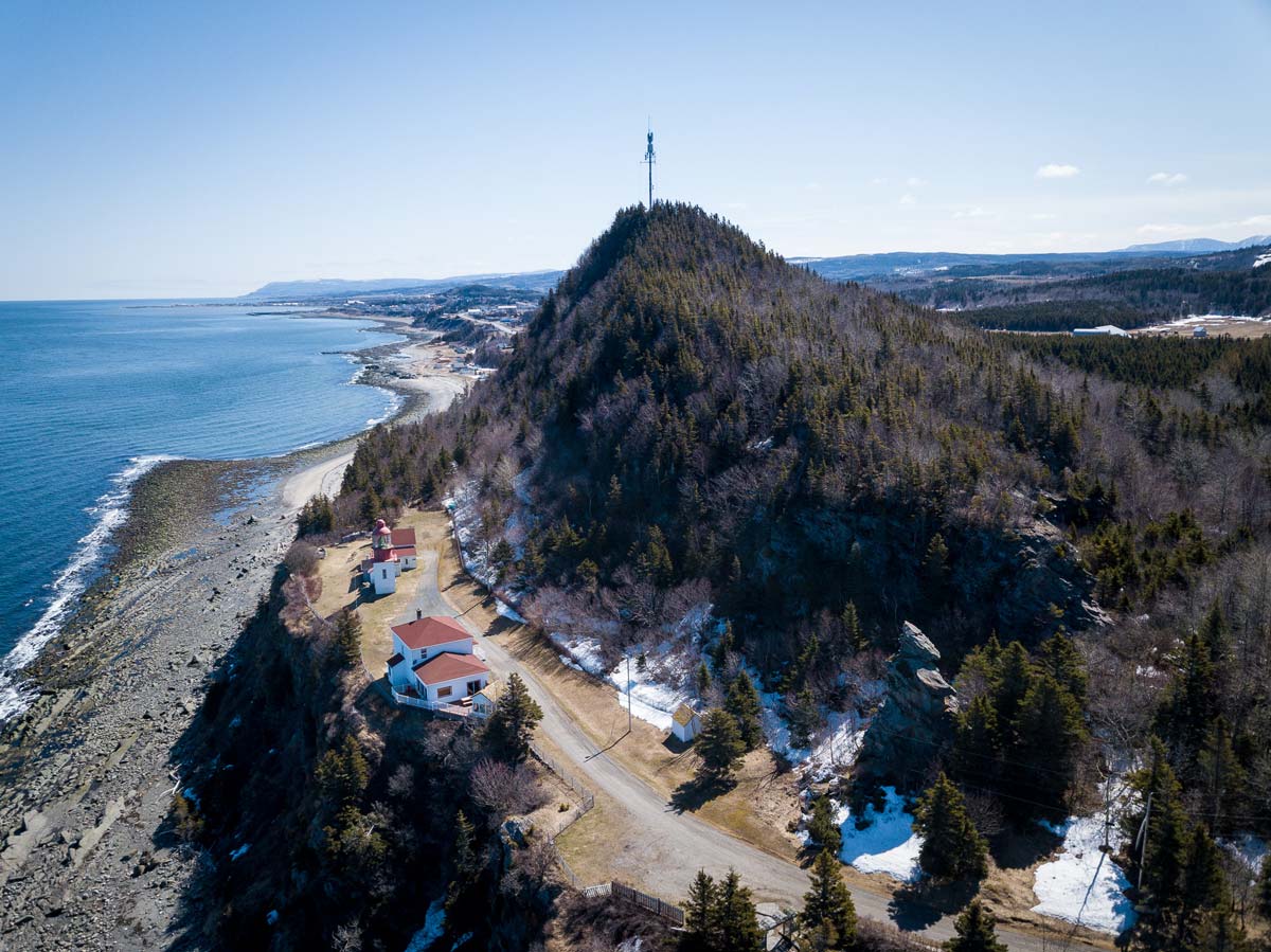 Louez la Maison du gardien du phare en Gaspésie Phare CapChat