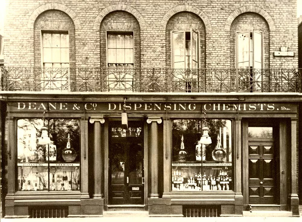 Deane & Co. Dispensing Chemist, circa 1911 The Pharmaceutical Journal