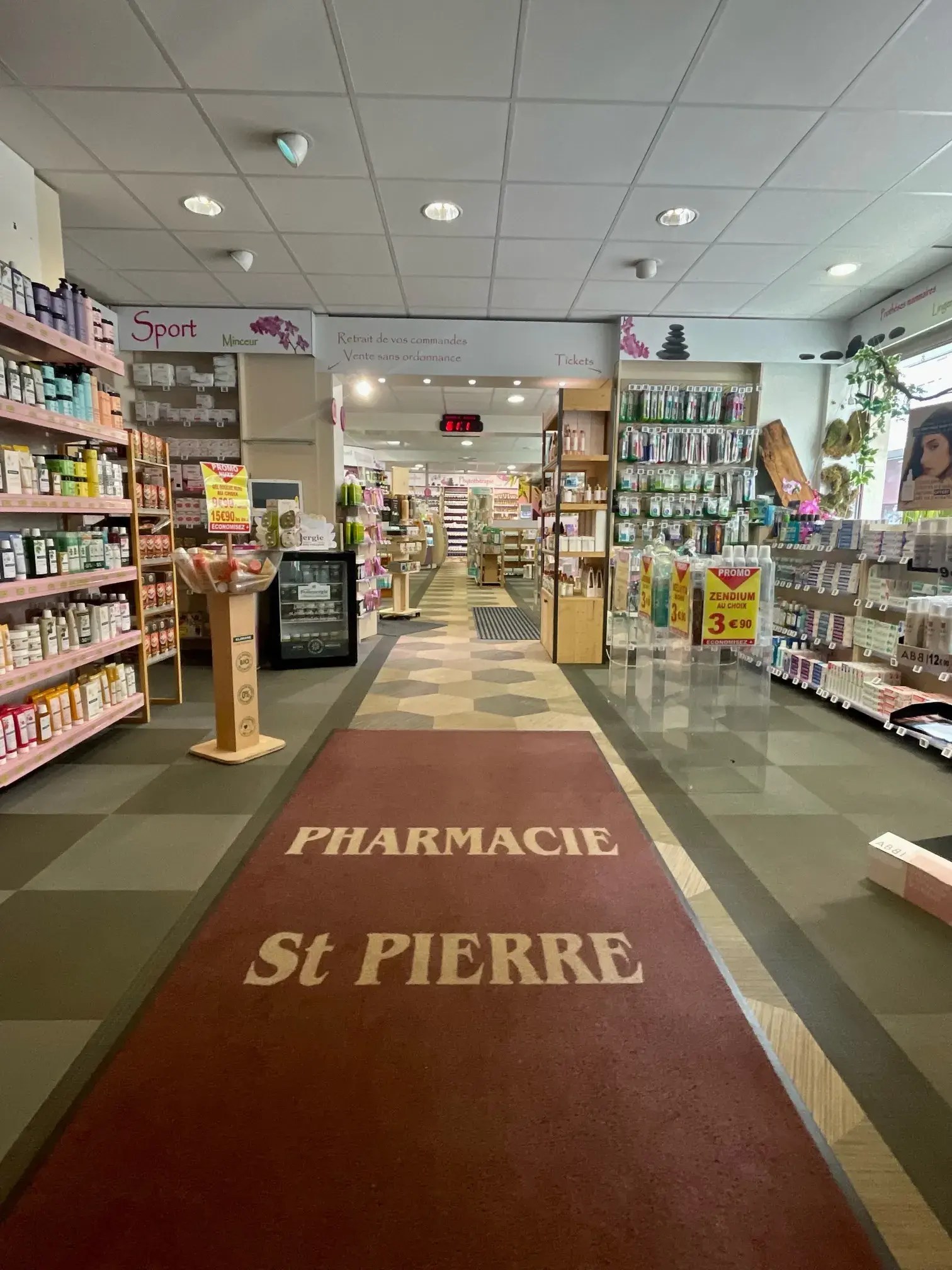 Accueil Pharmacie St Pierre