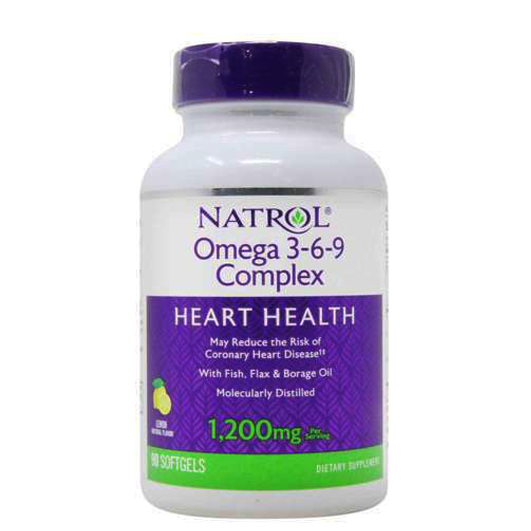 Natrol Omega369 Complex with Flax and Borage, 90 Softgels Pharma