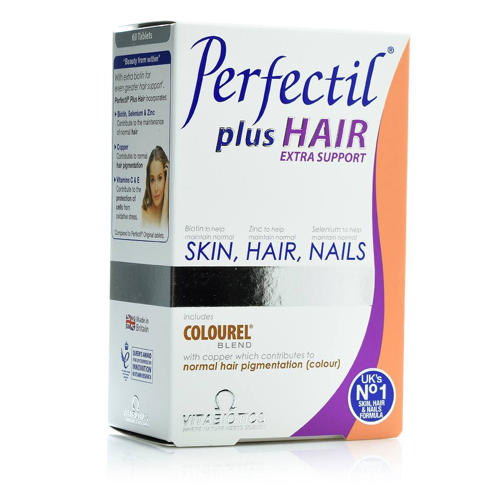 VITABIOTICS Perfectil Plus Hair 60 Tablets Pharmacy.Best Offers