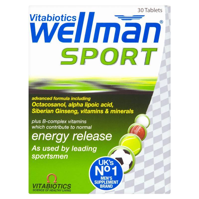 VITABIOTICS Wellman® Sport 30tabs Pharmacy.Best Offers Pharmacy
