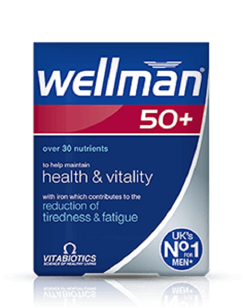 WELLMAN 50+ TABLETS 30`S Pharmacy Direct Kenya