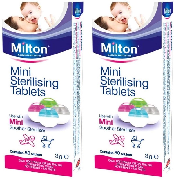 Milton Mini Sterilising Tablets 50`s Pharmacy Direct Kenya