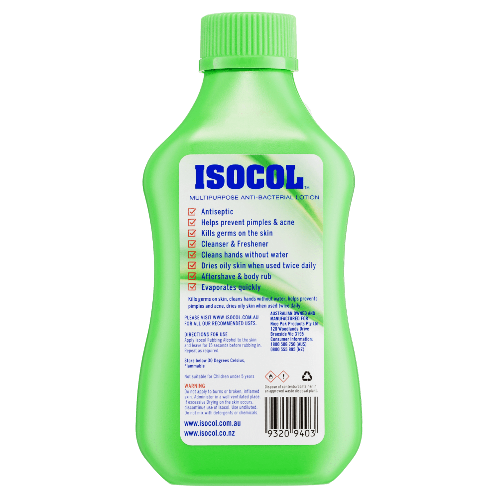 Isocol Rubbing Alcohol 345ml