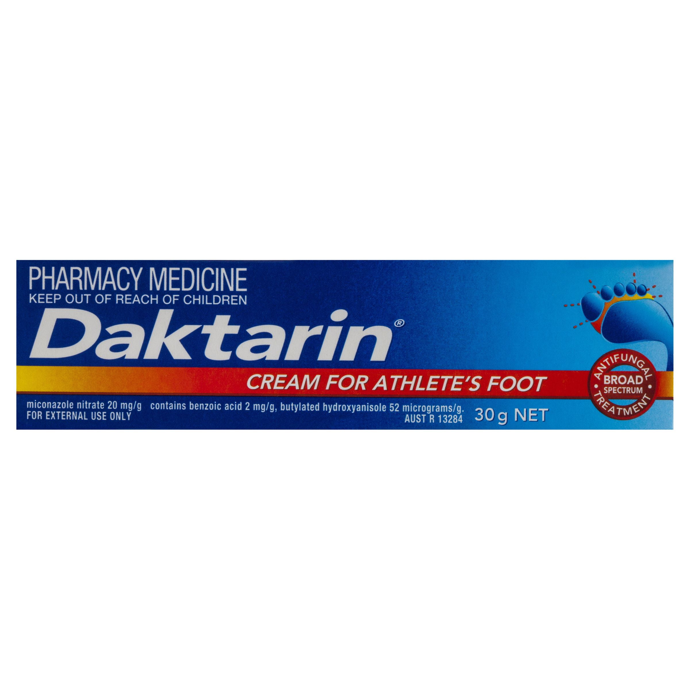 Daktarin Cream for Athlete's Foot 30g