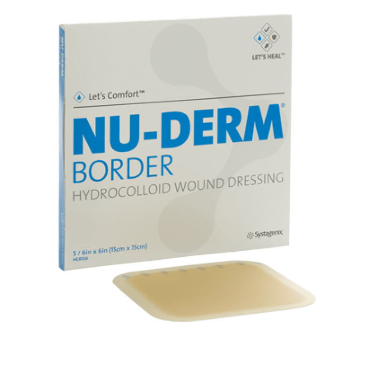 Systagenix Nu Derm Hydrocolloid 15x18cm 5 Pieces