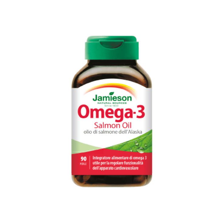 Jamieson Omega 3 Salmon Oil Food Supplement 90 Pearls