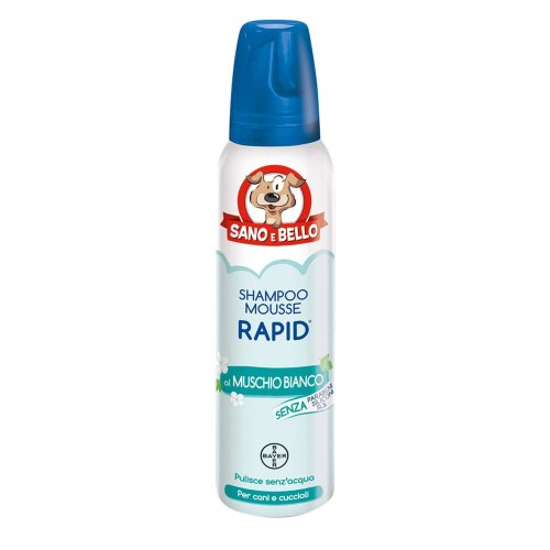 Sano E Bello Shampoo Mousse Rapid With Musk 300ml