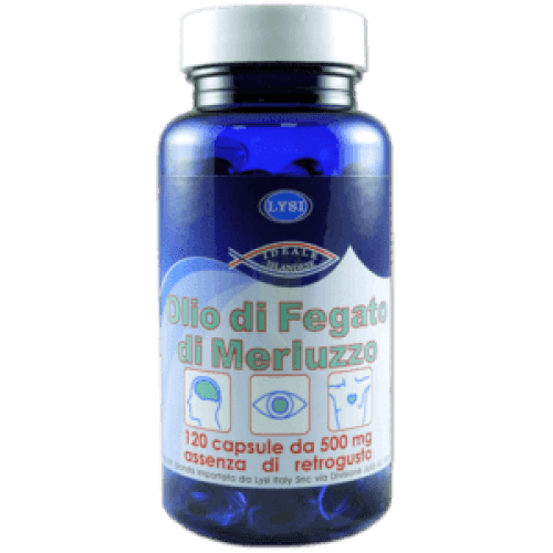 Lysi Cod Liver Oil Food Supplement 120 Tablets