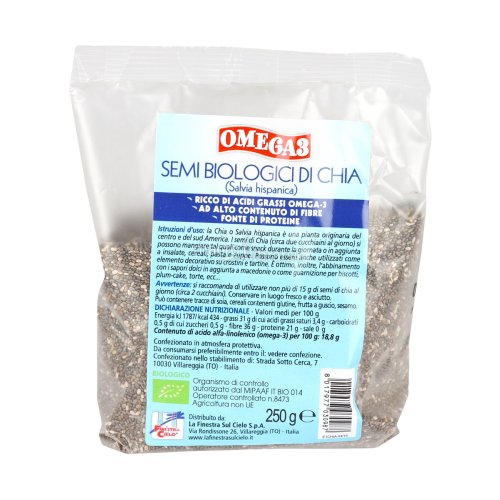 Omega 3 Chia Seeds Bio 250g
