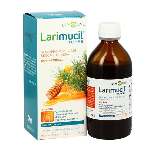 Bios Line Larimucil Children Cough Syrup Gluten Free 175ml