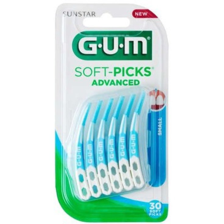 Gum SoftPicks Advanced Small Interdental Brushes 30 Pieces