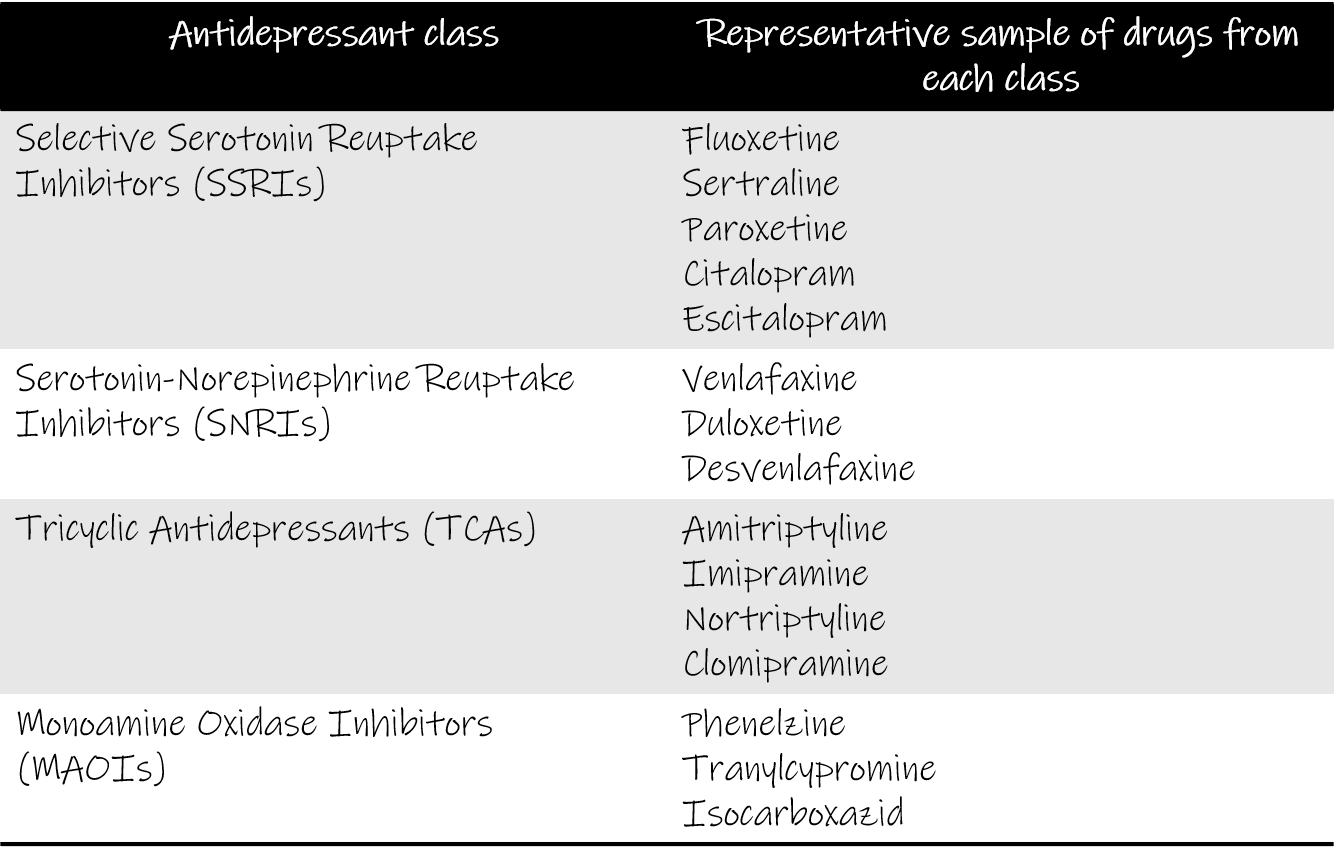 Antidepressants 101 Understanding the Key Differences between Classes