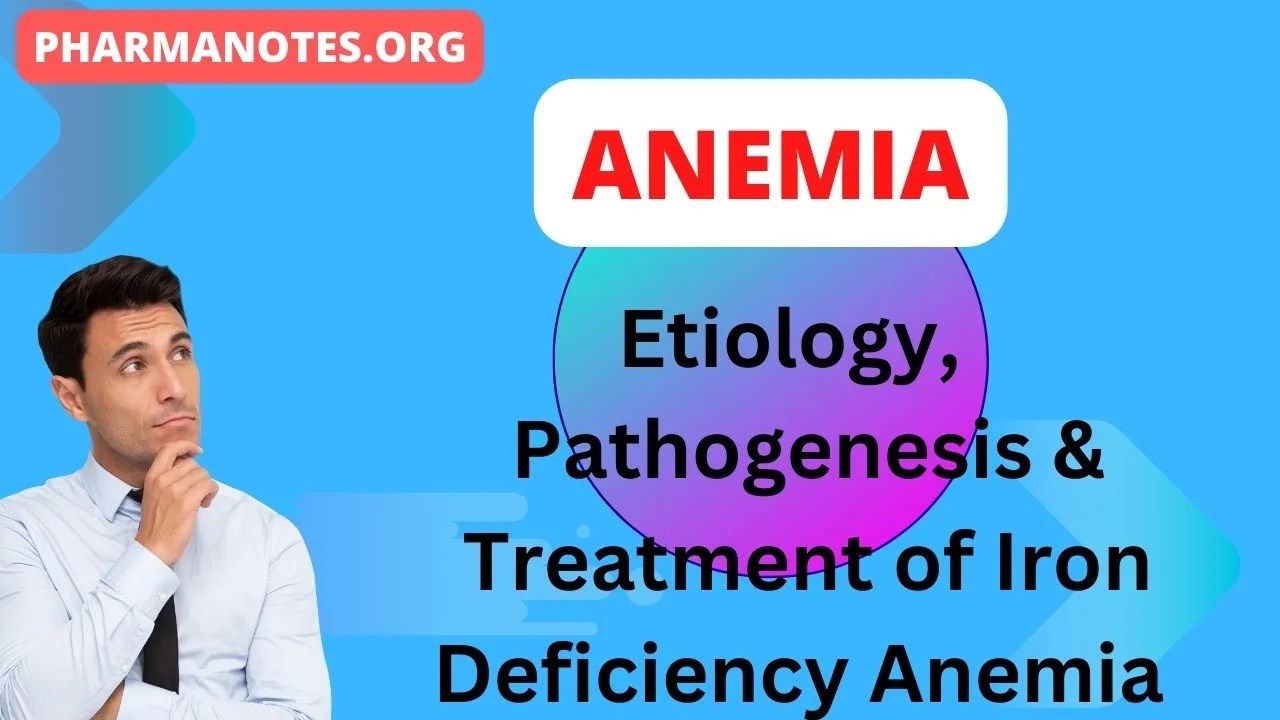 Anaemia B. Pharma 2nd Semester Pathophysiology notes pdf Pharmanotes