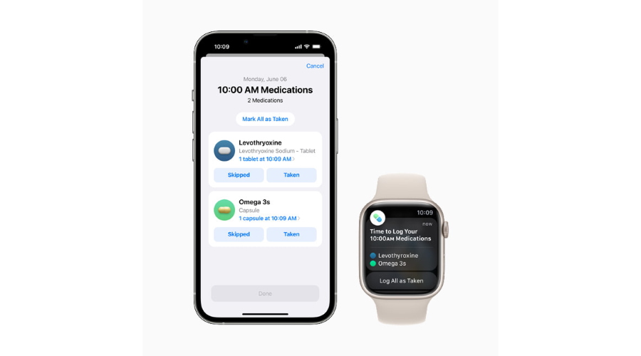 Apple adds medication tracking to iPhone and Apple Watch