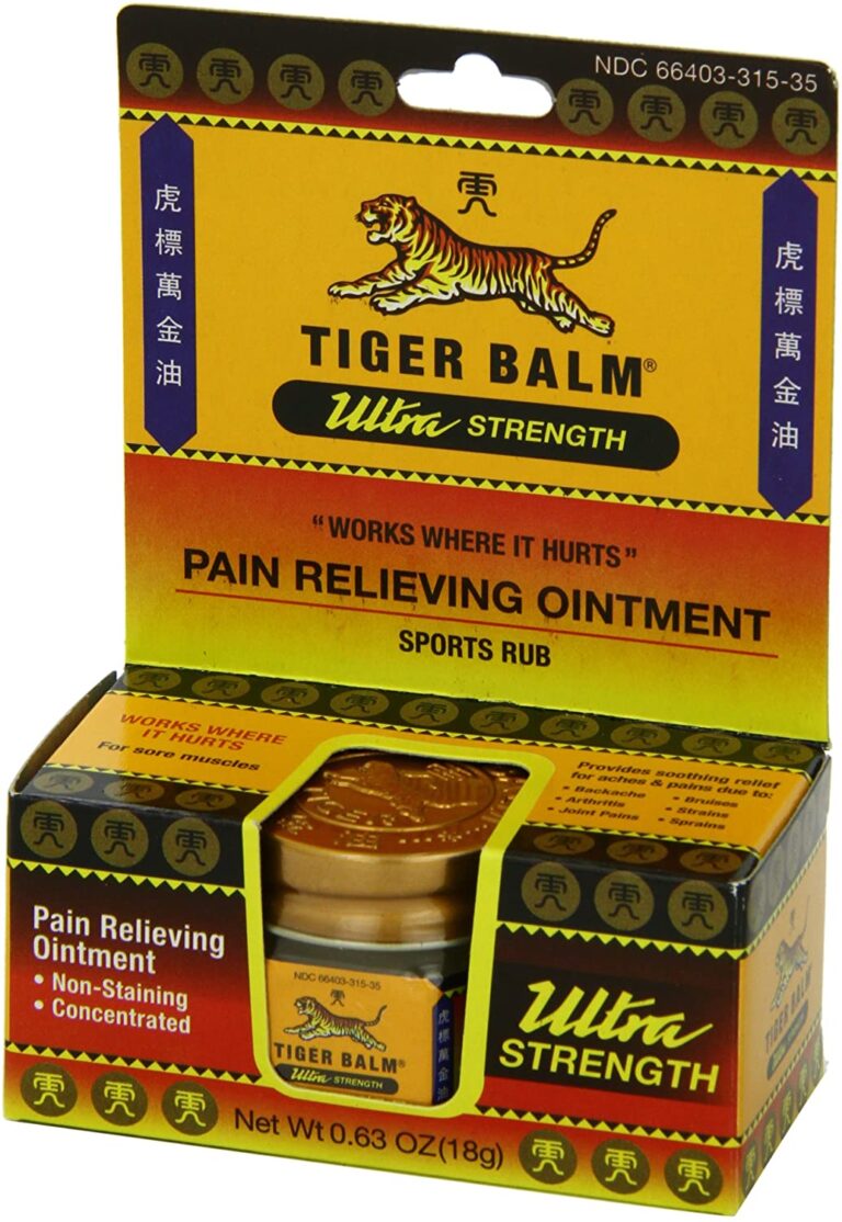 Tiger Balm Ultra Strength (Camphor/Menthol) PharmaServe