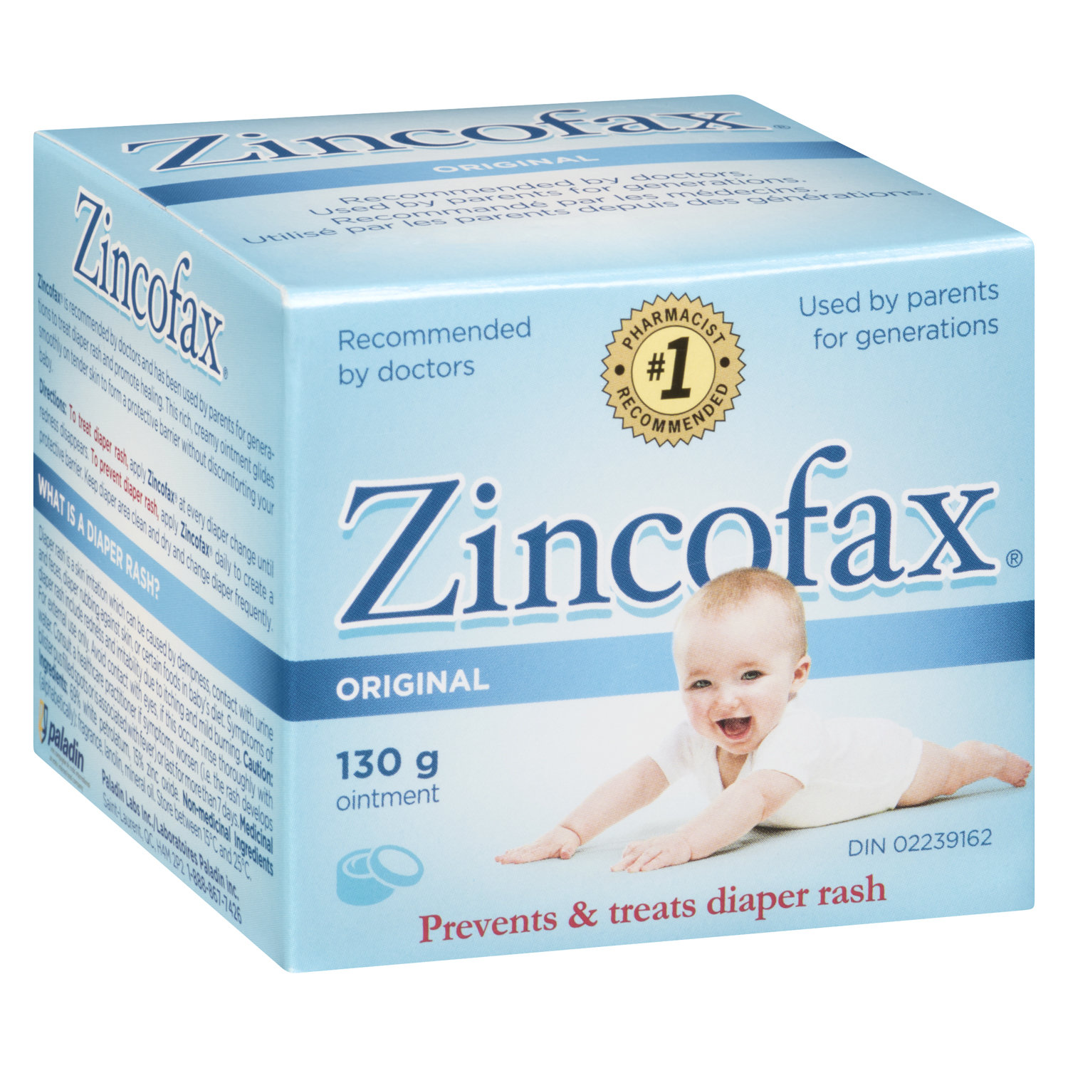 Zincofax Diaper Rash Relief Regular PharmaServe