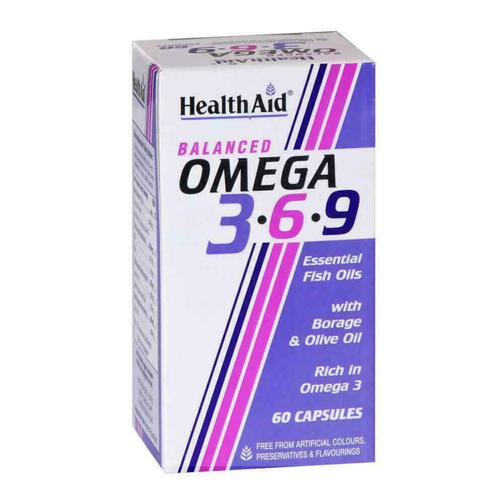 Health Aid Balanced Omega 369 60 Capsules PHARMFETCH CY