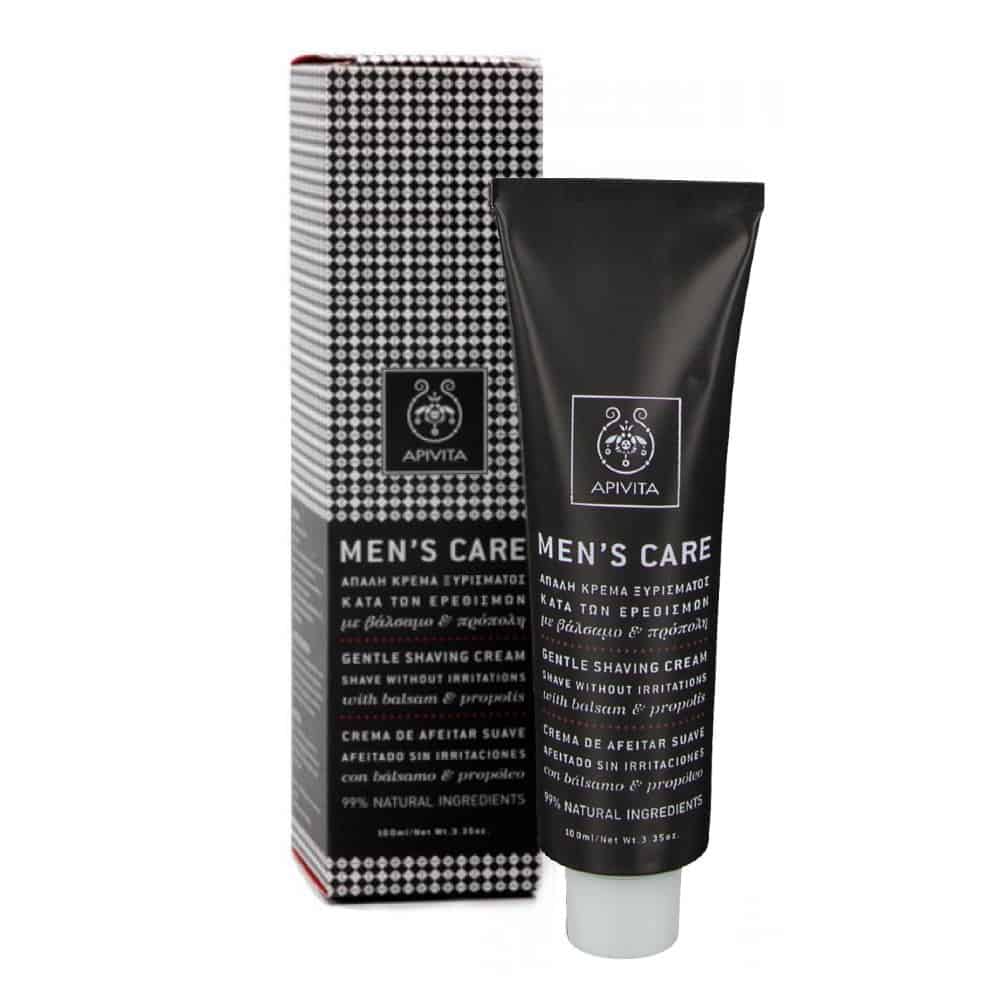 Apivita Men's Care Gentle Shaving Cream 100ml PHARMFETCH CY