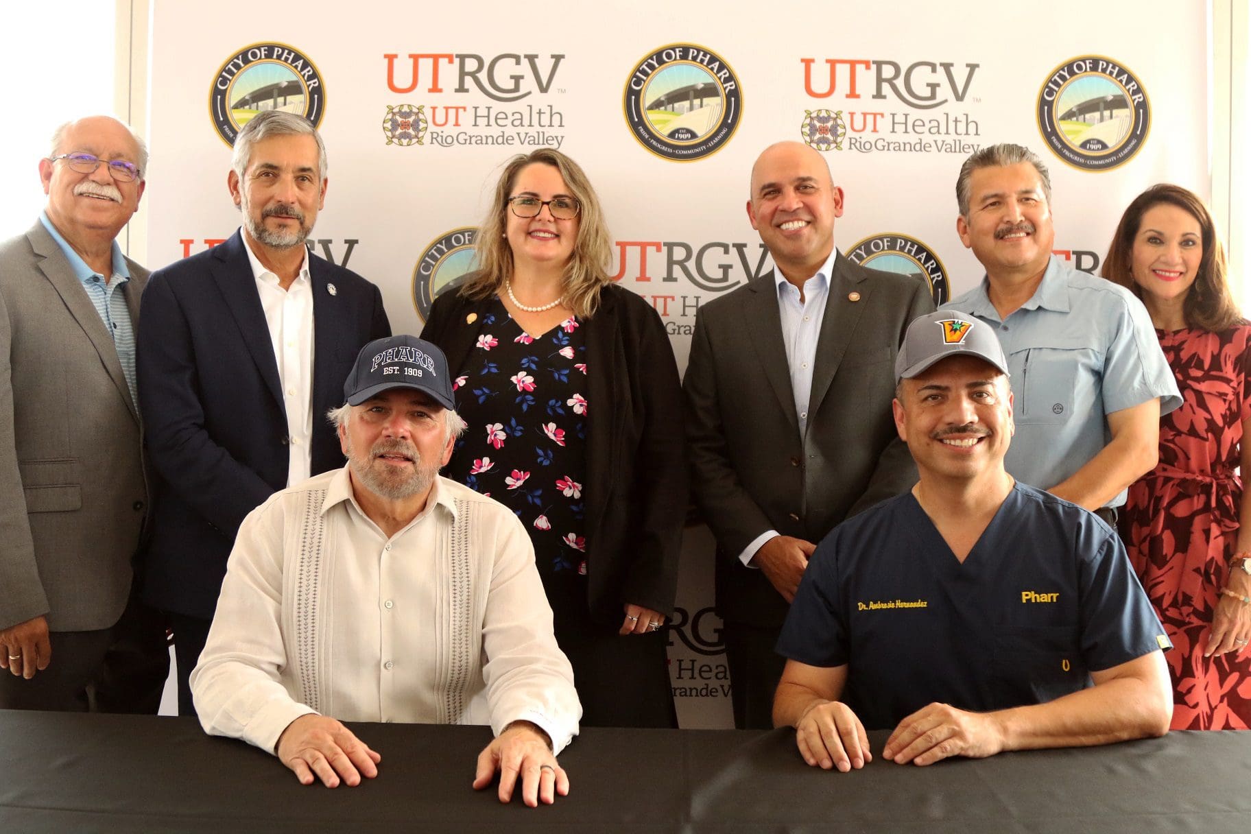 City of Pharr and UTRGV Celebrate Signing Ceremony for New School of