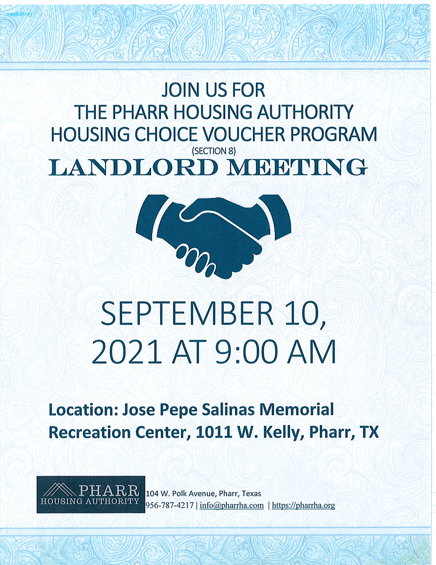 Pharr Housing Authority Pharr, Texas Section 8 RGV
