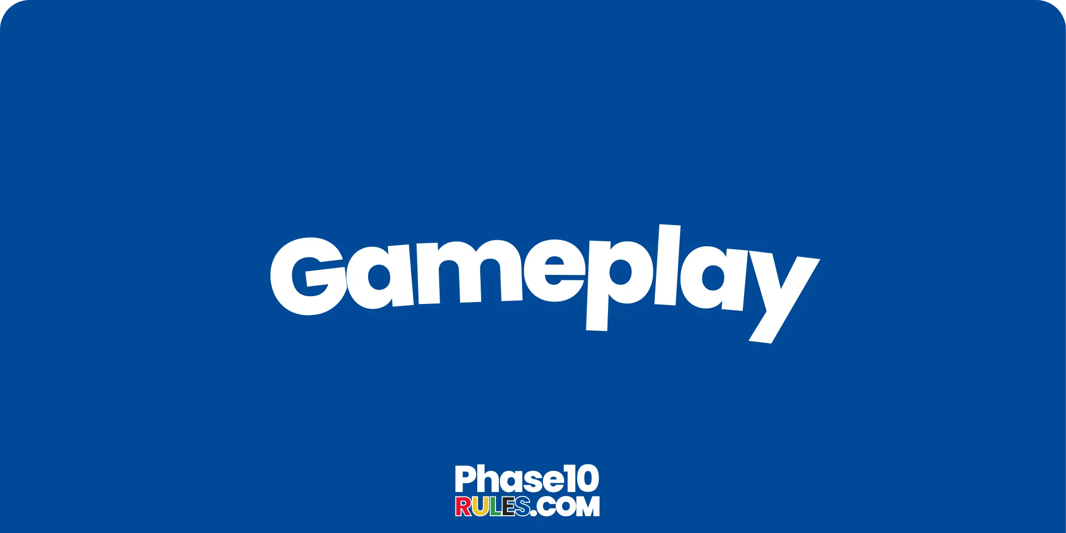 How to play Phase 10 rules with regular cards