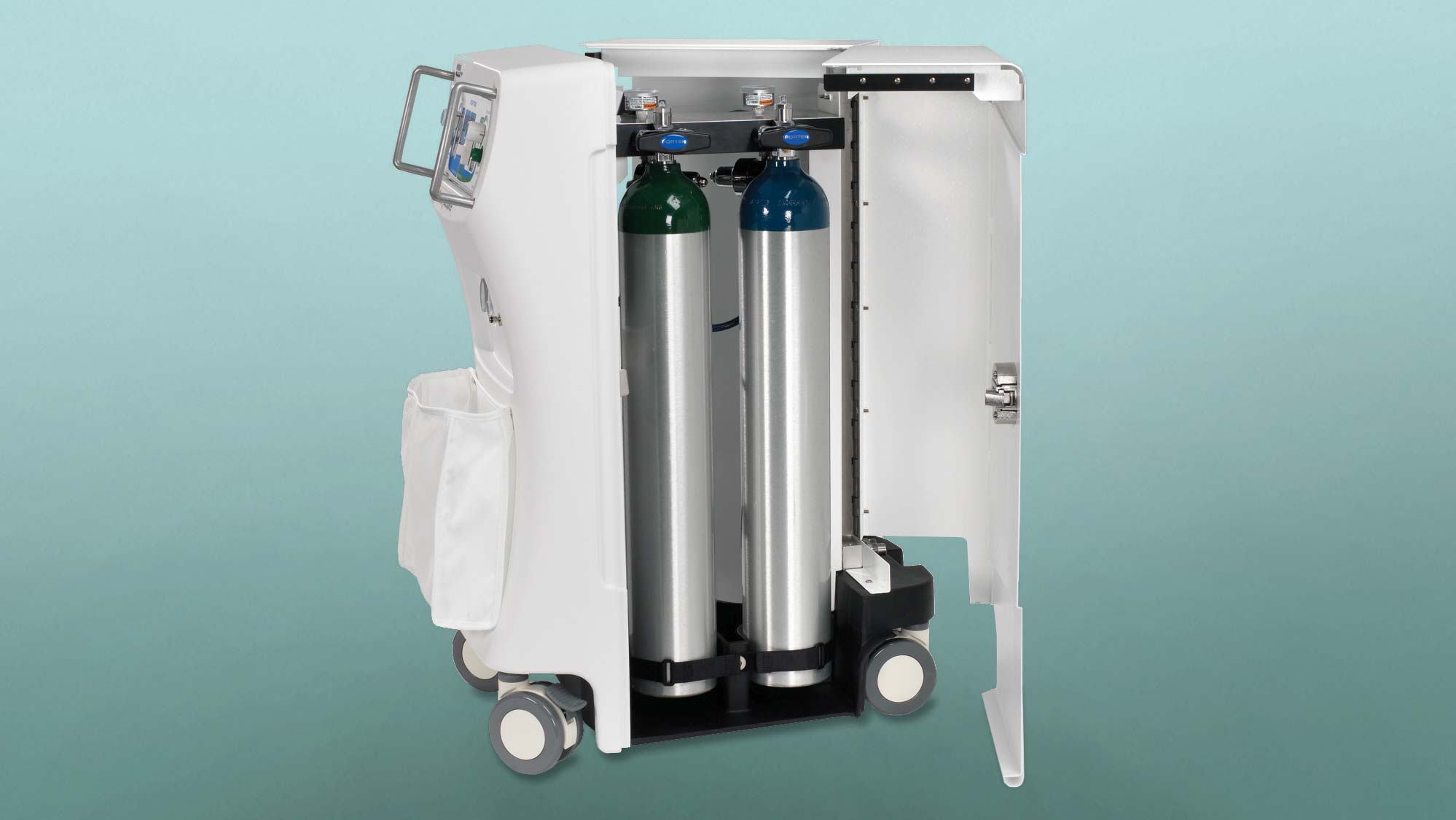 Porter Instruments Mobile Anesthesia Cart Phase One Design