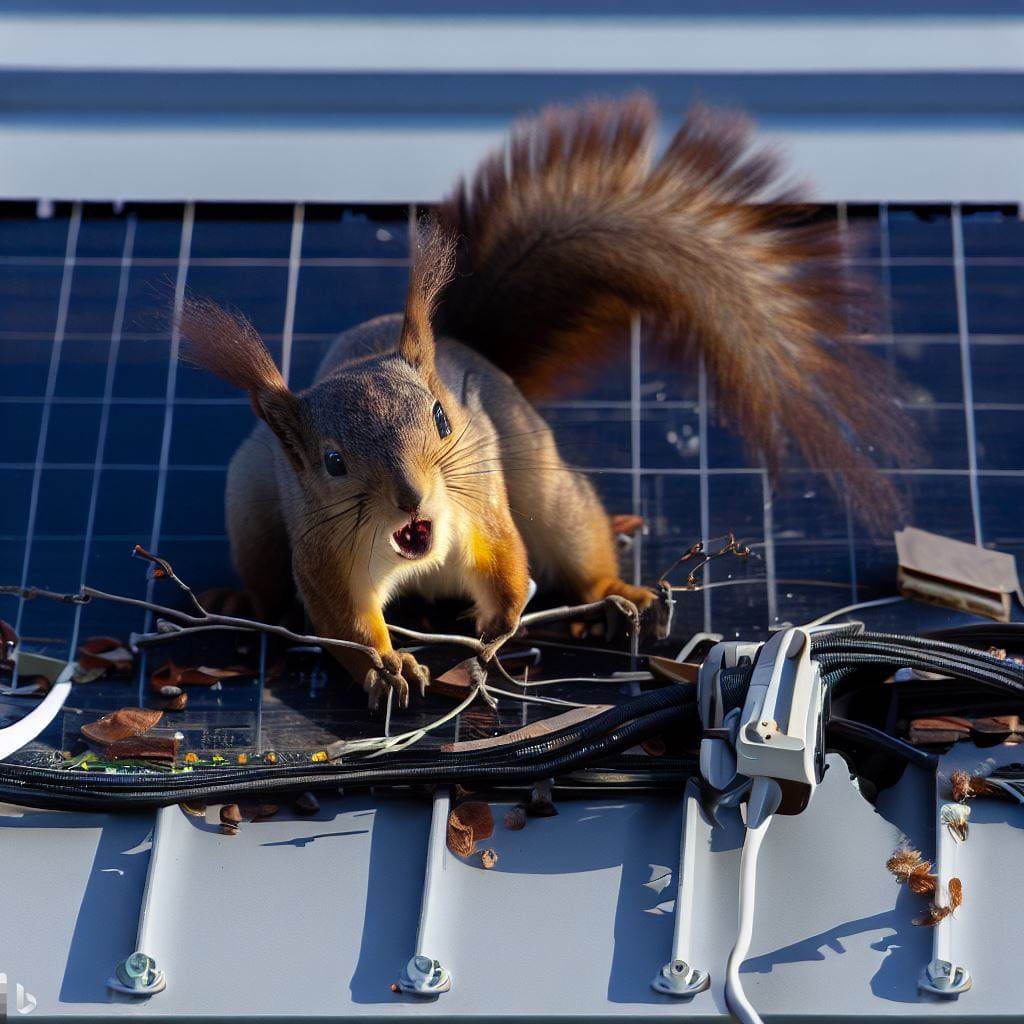 Solar Panel Critter Guard Installation Phase Out Electric