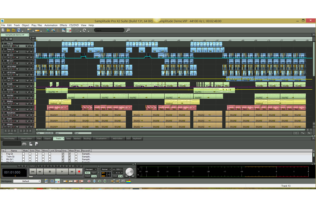 Samplitude Pro X2 Digital Audio Workstation MAGIX