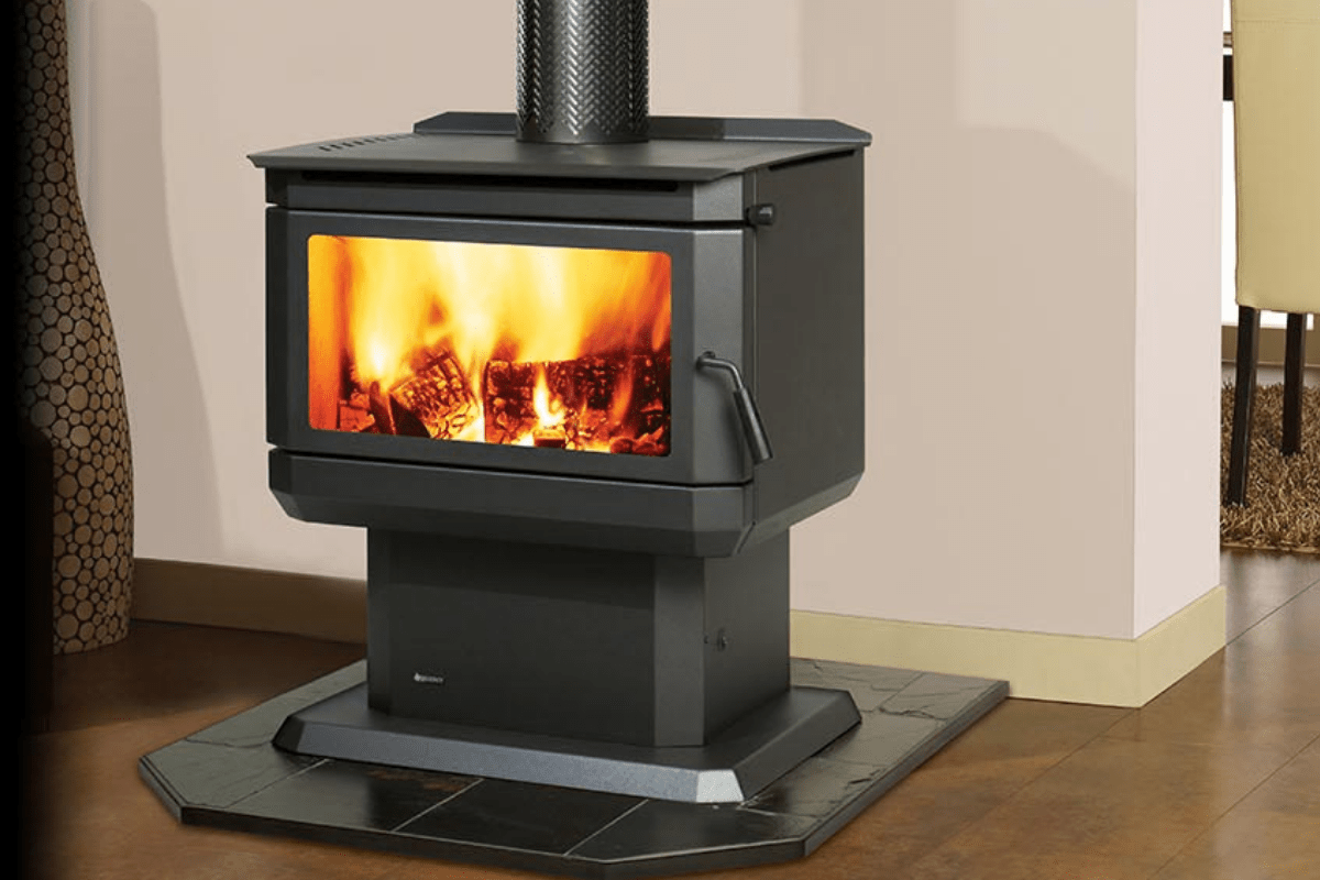 Regency Gosford Wood Freestanding Fireplace Platinum