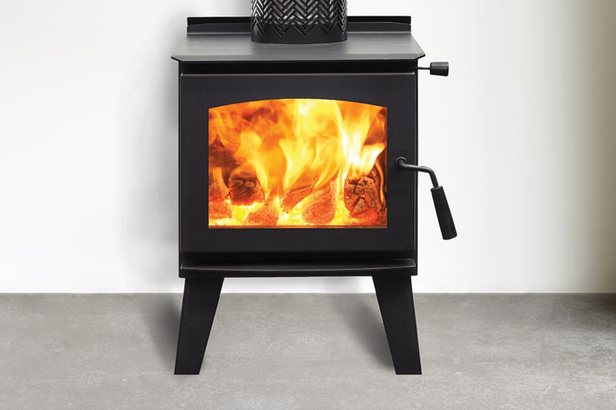 Regency Narrabri Wood Freestanding Fireplace Platinum