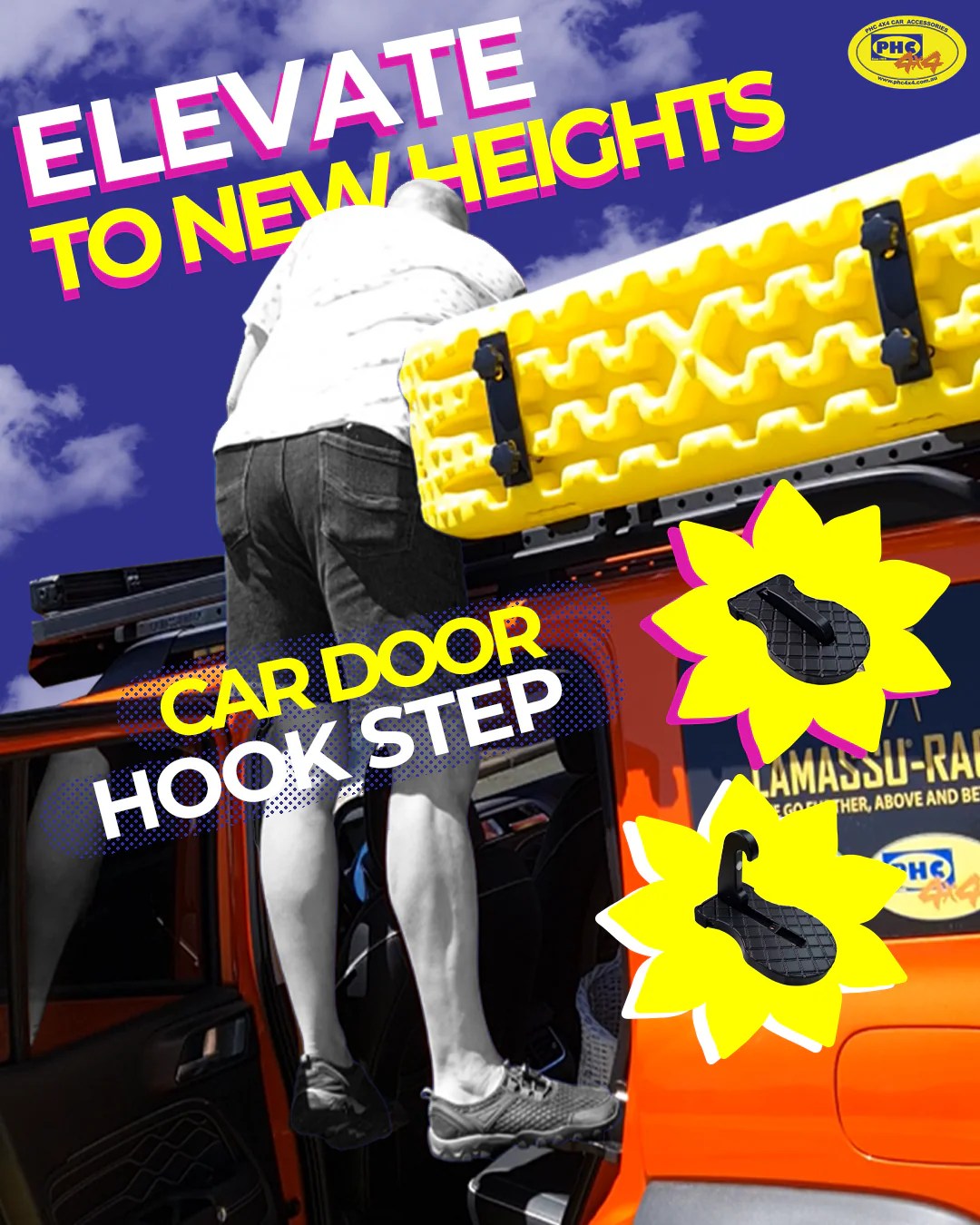 Car Door Hook Step PHC 4x4 CAR ACCESSORIES