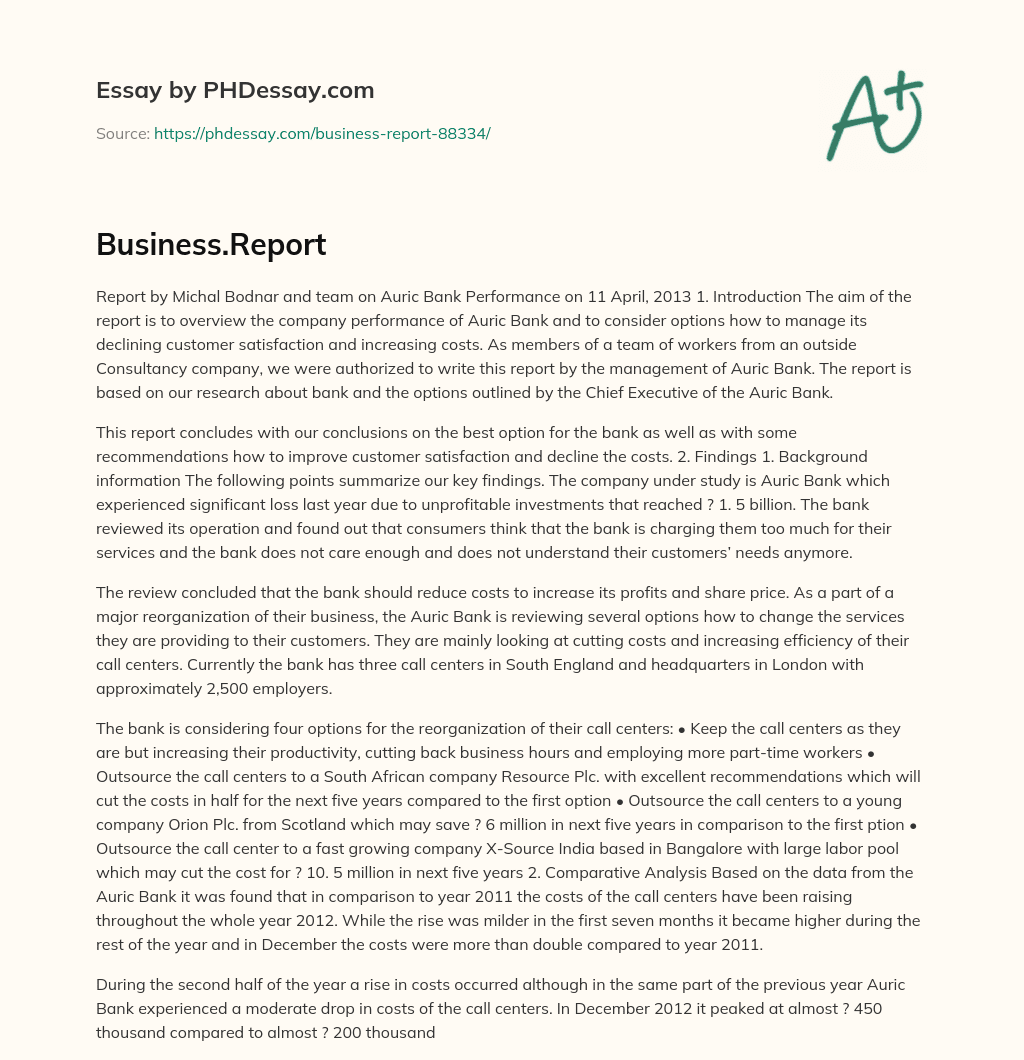 Business.Report